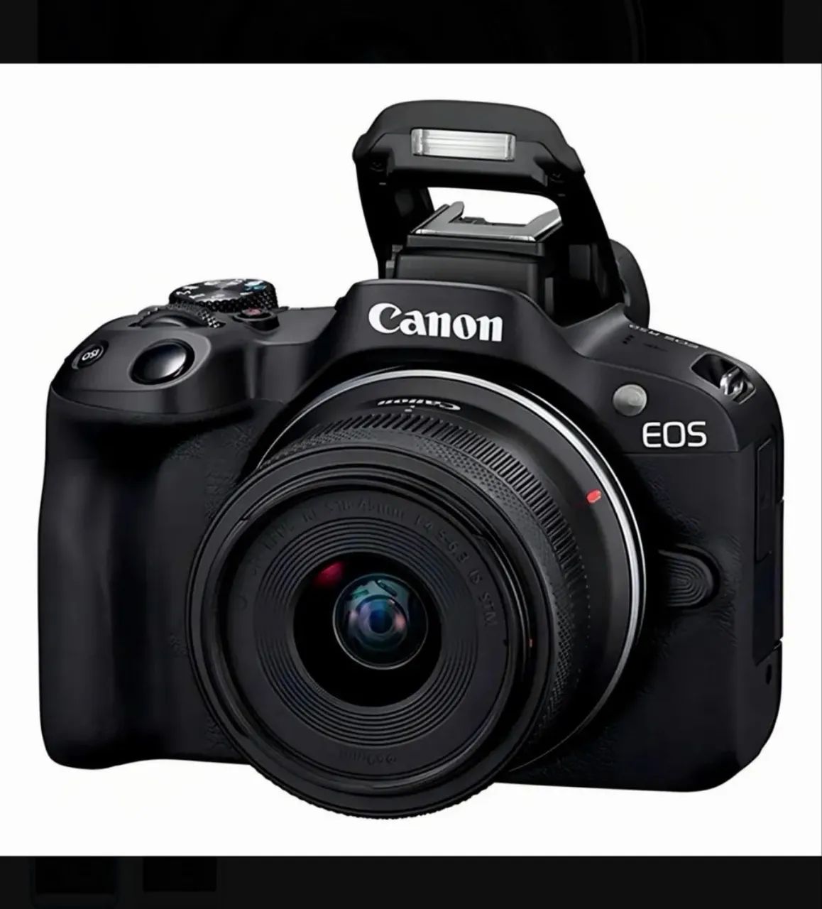 Canon R50 com lente 18-45 e acessórios  - Foto 2