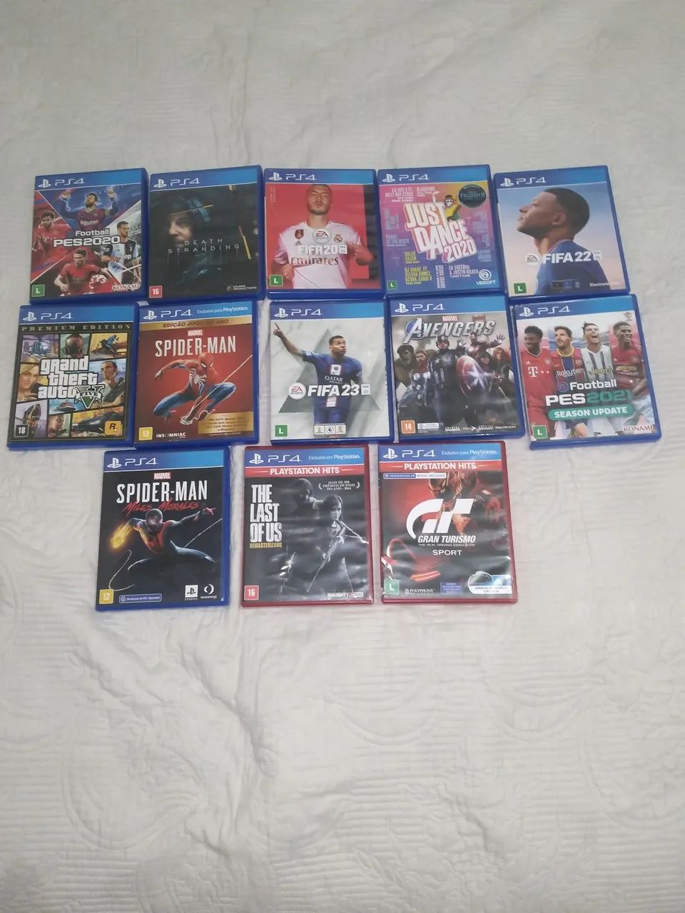 PS4 Slim 1 Tera com 13 jogos e 2 controles - Foto 3