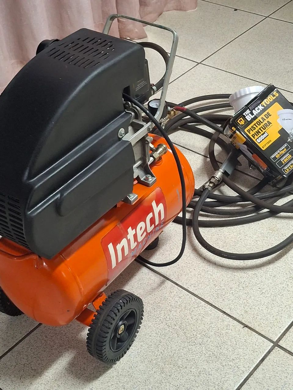 Compressor de ar 110v 25litros  - Foto 2