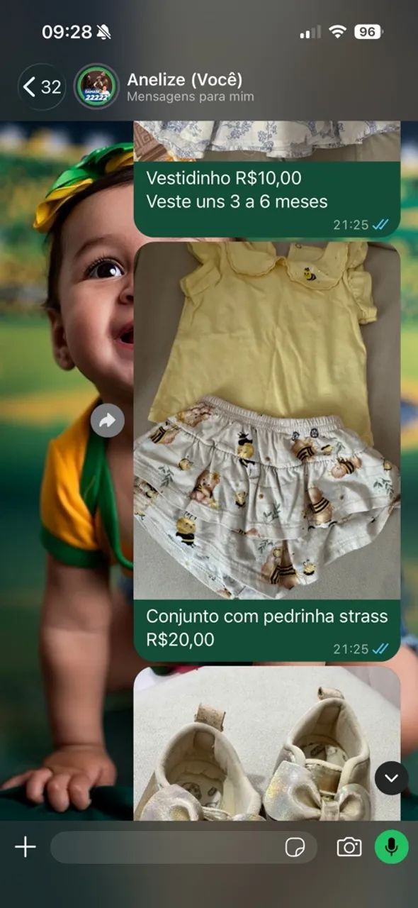 Roupinha de bebê  - Foto 4