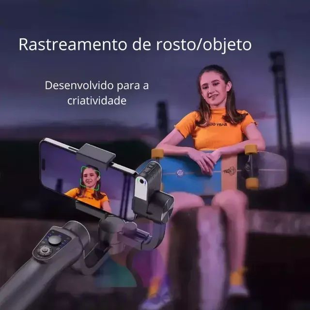 Gimbal Estabilizador Digital Para Celular AGOLD PRO  - Foto 4