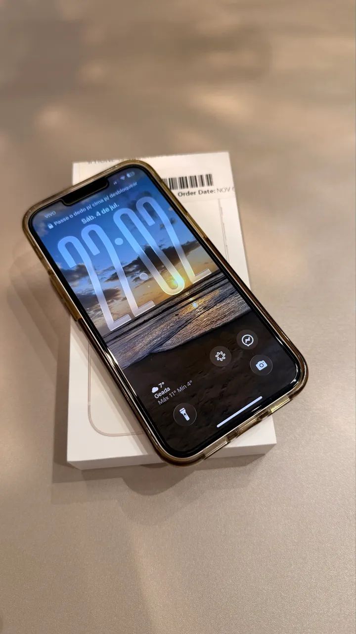 iPhone 13 Branco 256gb - Foto 4