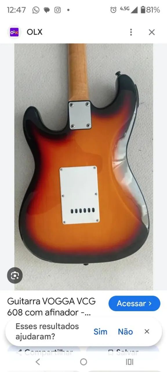 Vendo guitarra kauthon elétrica  - Foto 2
