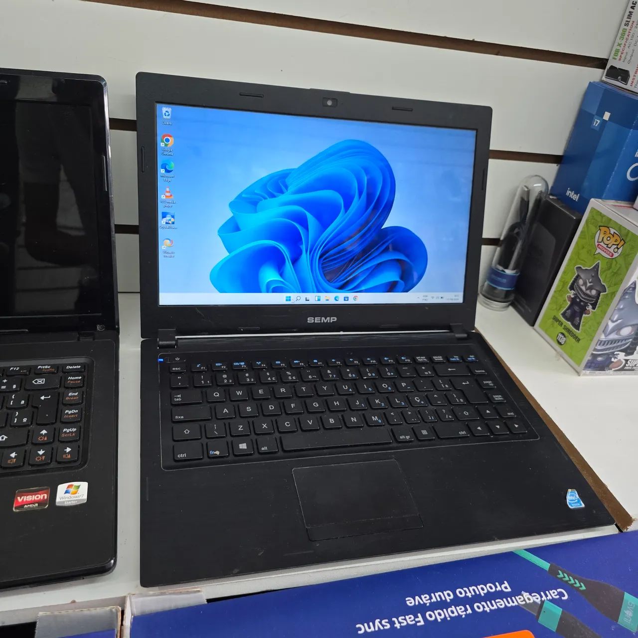 Notebook SEMP 4gb de ram, 500hd, dual core
