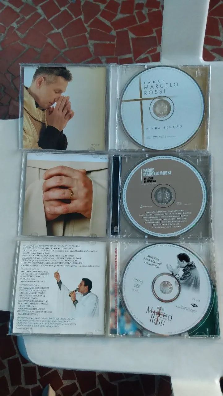 Kit 12 CDs originais padre Marcelo Rossi.  - Foto 5