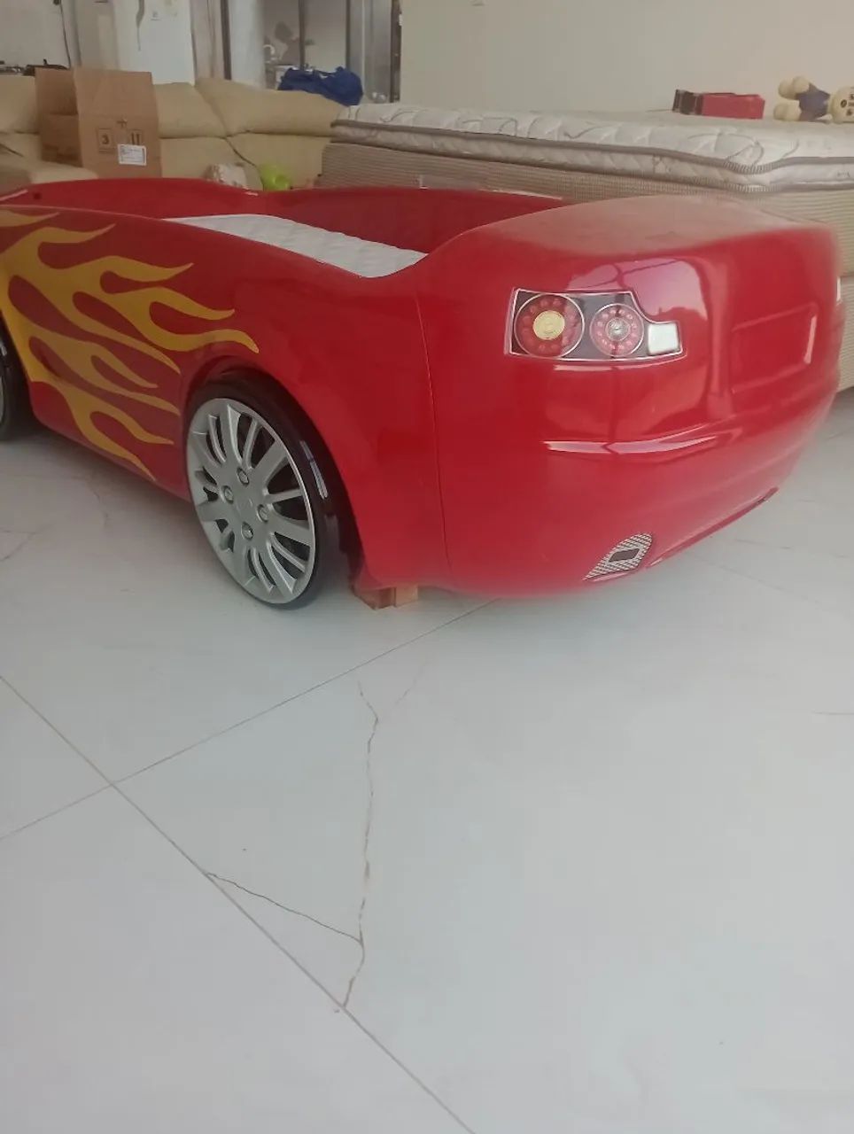 Cama infantil Hotwheels original  - Foto 3