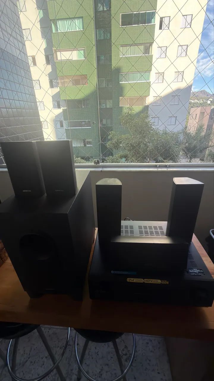 HOME THEATER ONKYO HT-R340 - IMPECÁVEL  - Foto 4