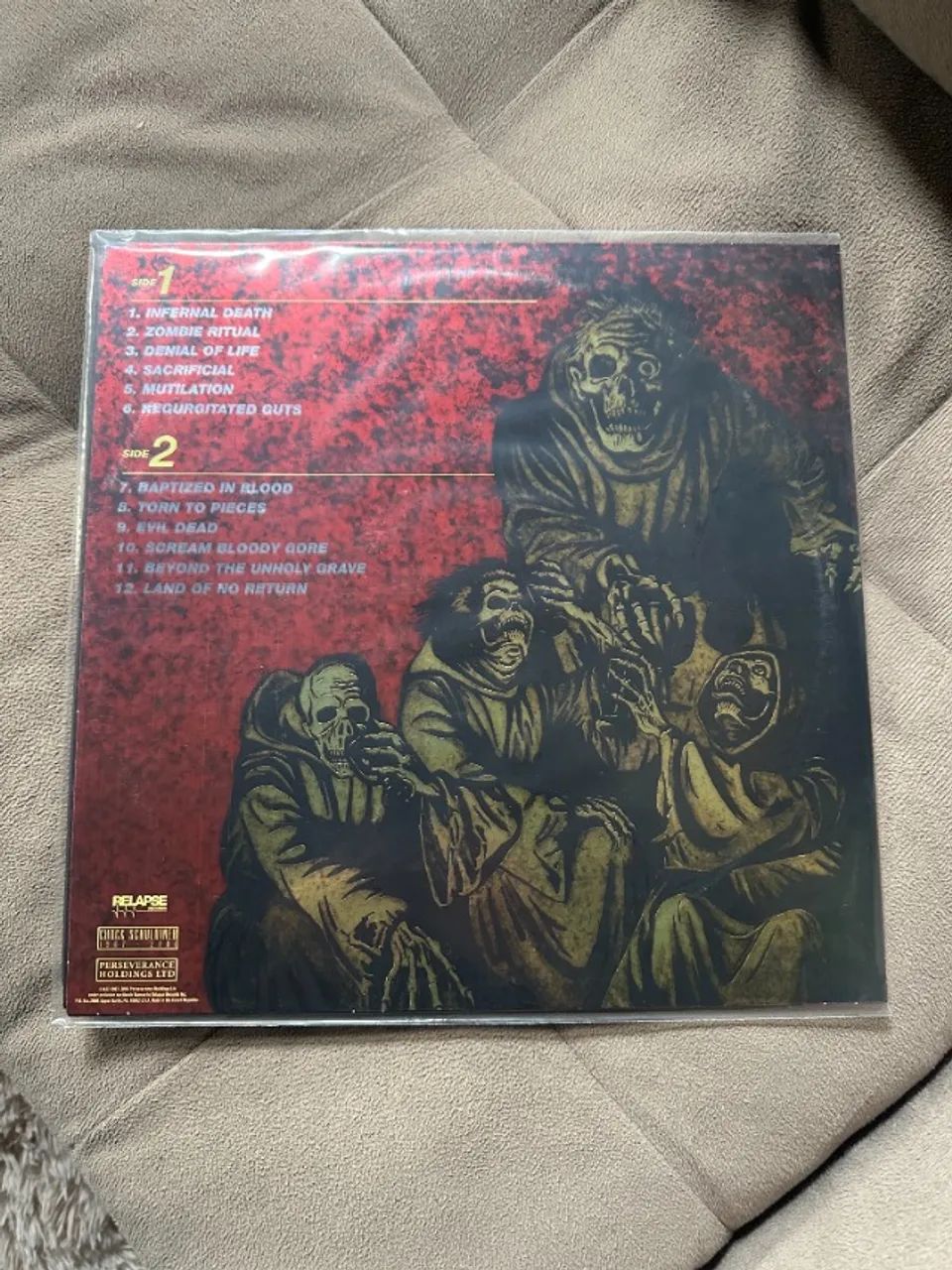 Death - LP - Scream Bloody Gore - Novo - Foto 2