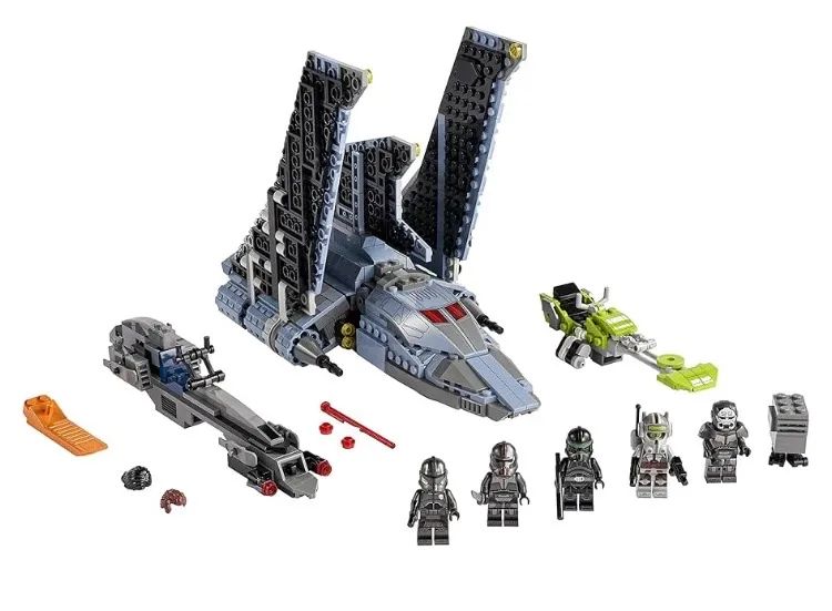 Lego Star Wars 75314 - The Bad Batch Attack Shuttle - Novo / Lacrado  - Foto 4