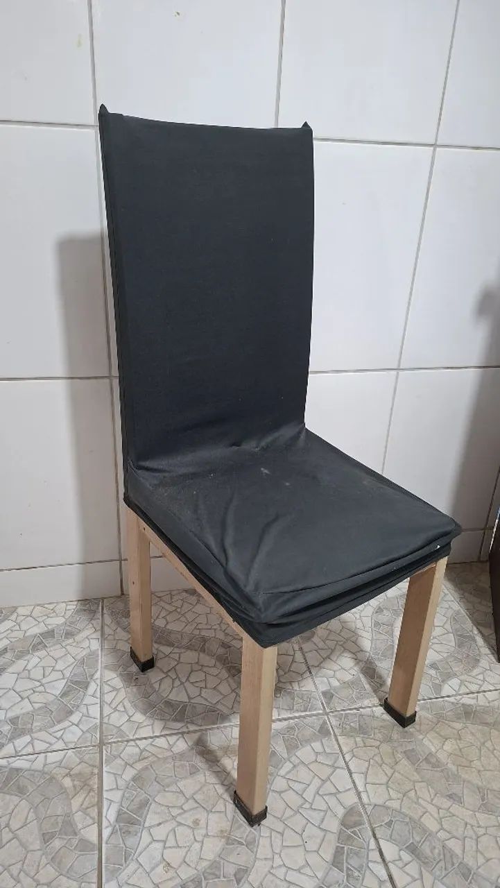 Mesa de jantar tampa de vidro 4 lugares  - Foto 5