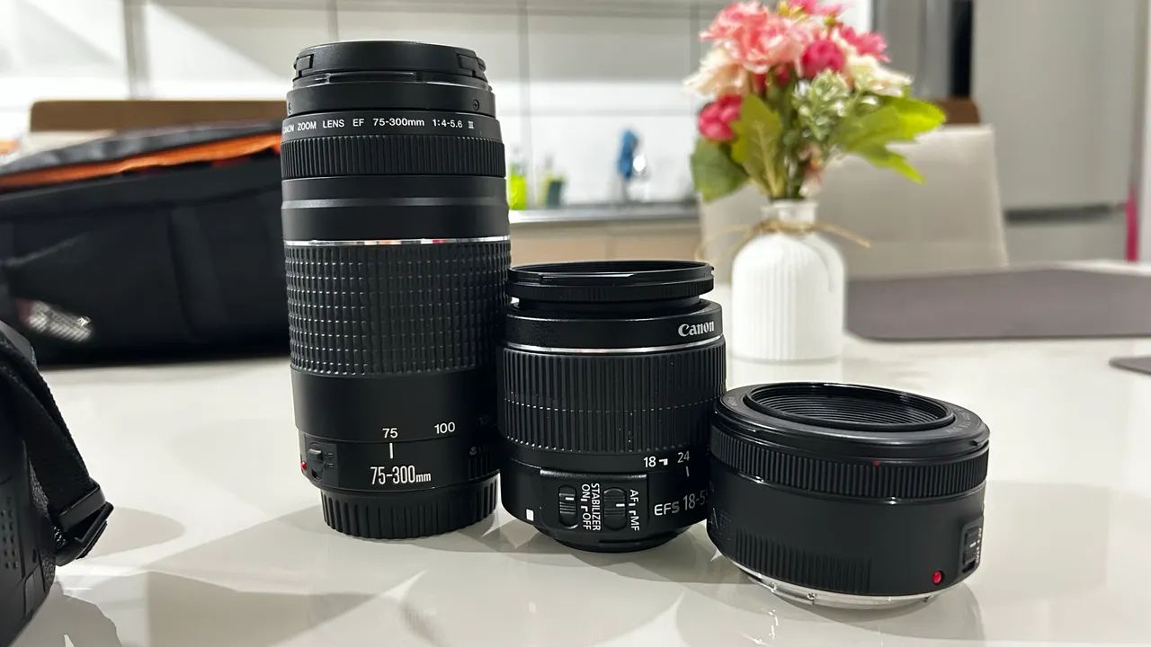 Lentes cânon EOS - Foto 3