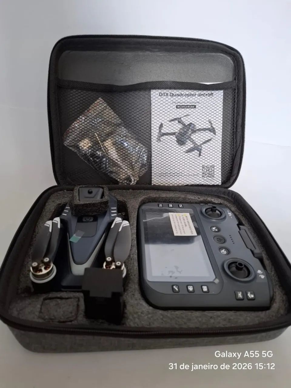 Drone GT8 com Câmera - 2 Baterias + Acessórios - Foto 6