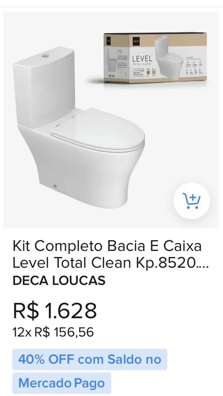 Vaso sanitário Deca  - Foto 3