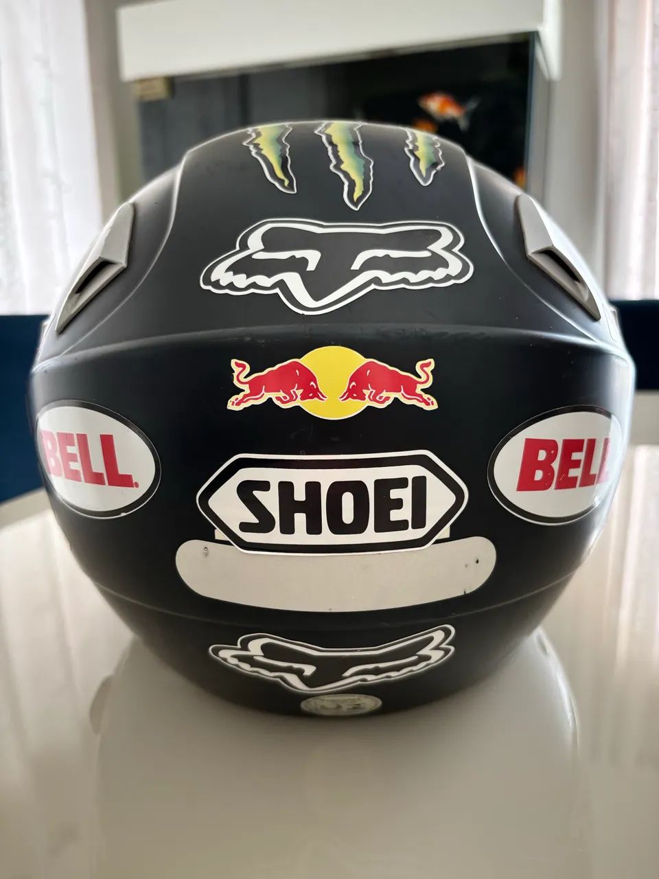 Capacete Zeus ZS-202FD Premium Customizado - Pouco Uso TAM 60