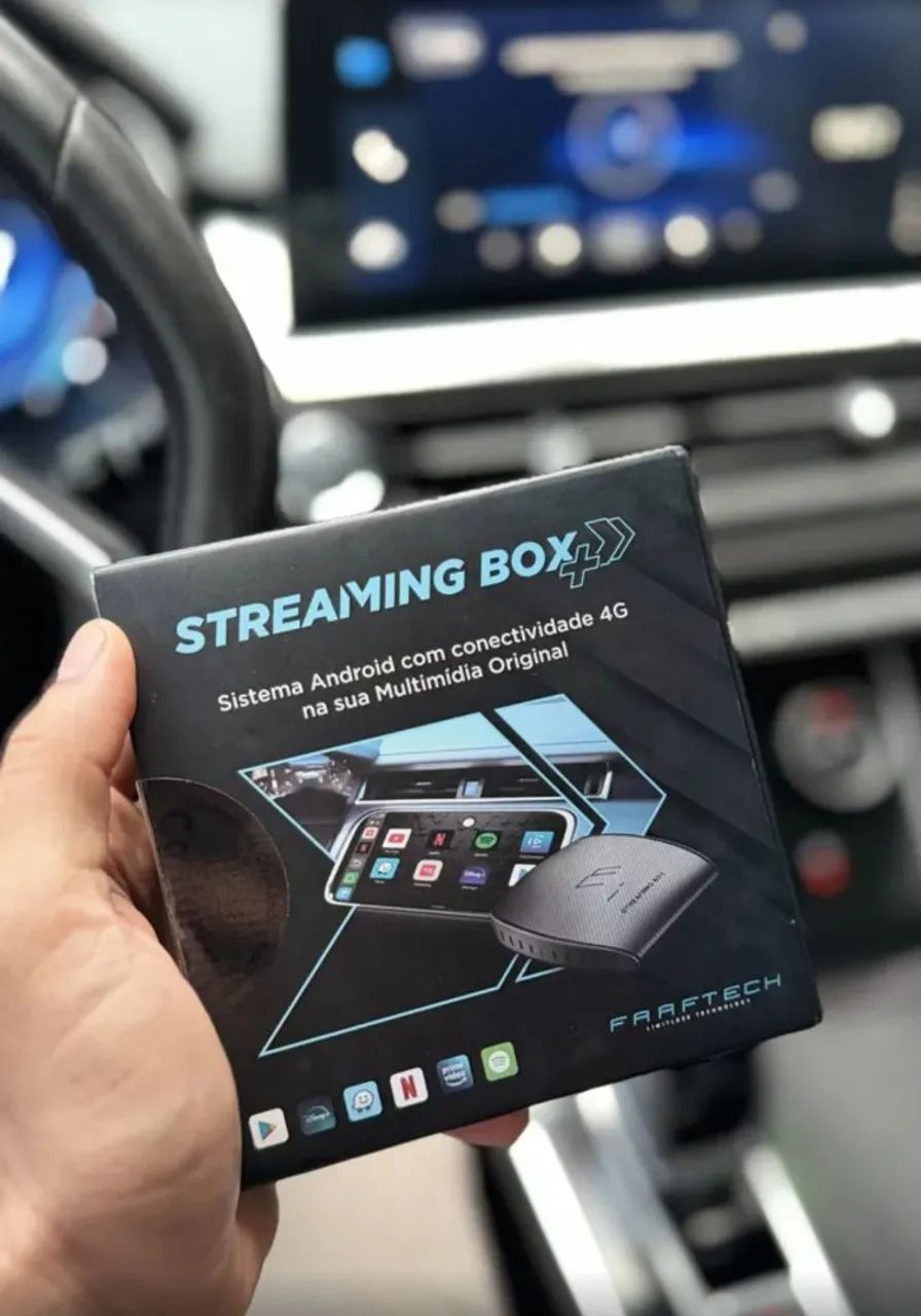 Streaming Box veicular Faaftech Cor Preto 64Gb  - Foto 2