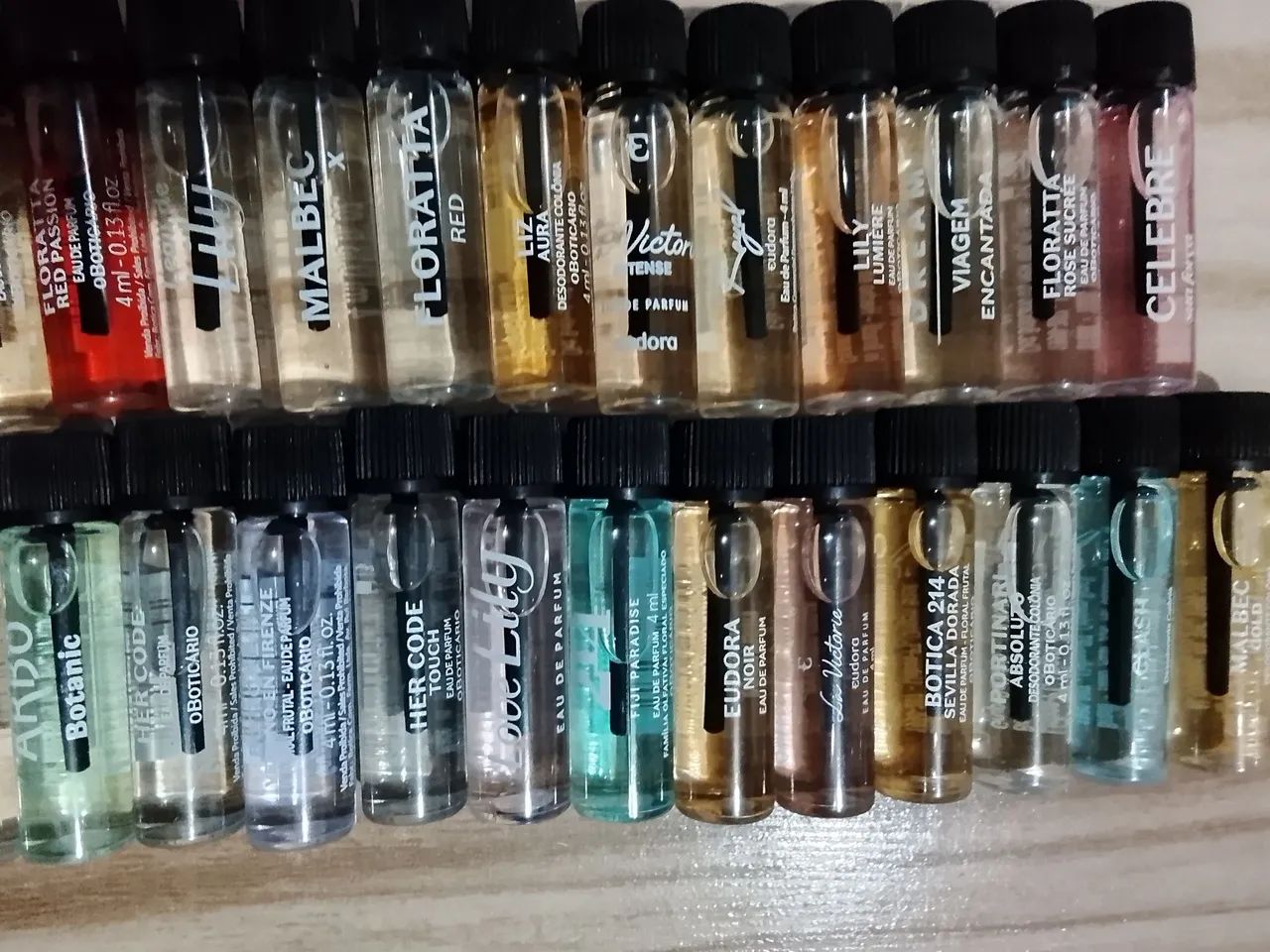 Hercode touch 50ml boticário fracionado em 13 frascos originais  - Foto 3
