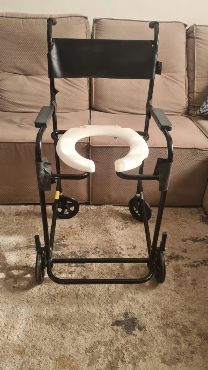 Cadeira para banho com almofada - Foto 5