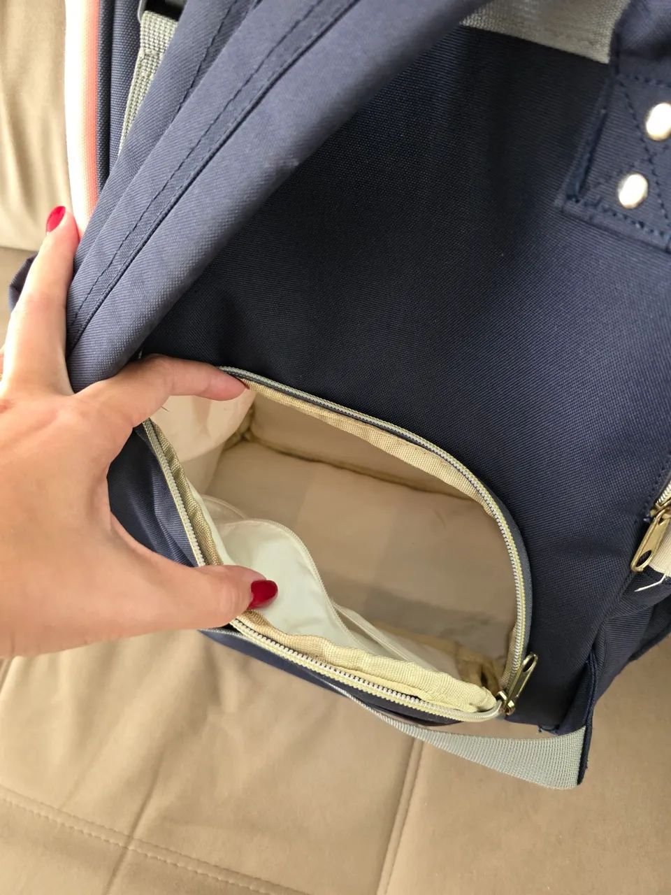 Mochila bolsa maternidade infantil - Foto 5