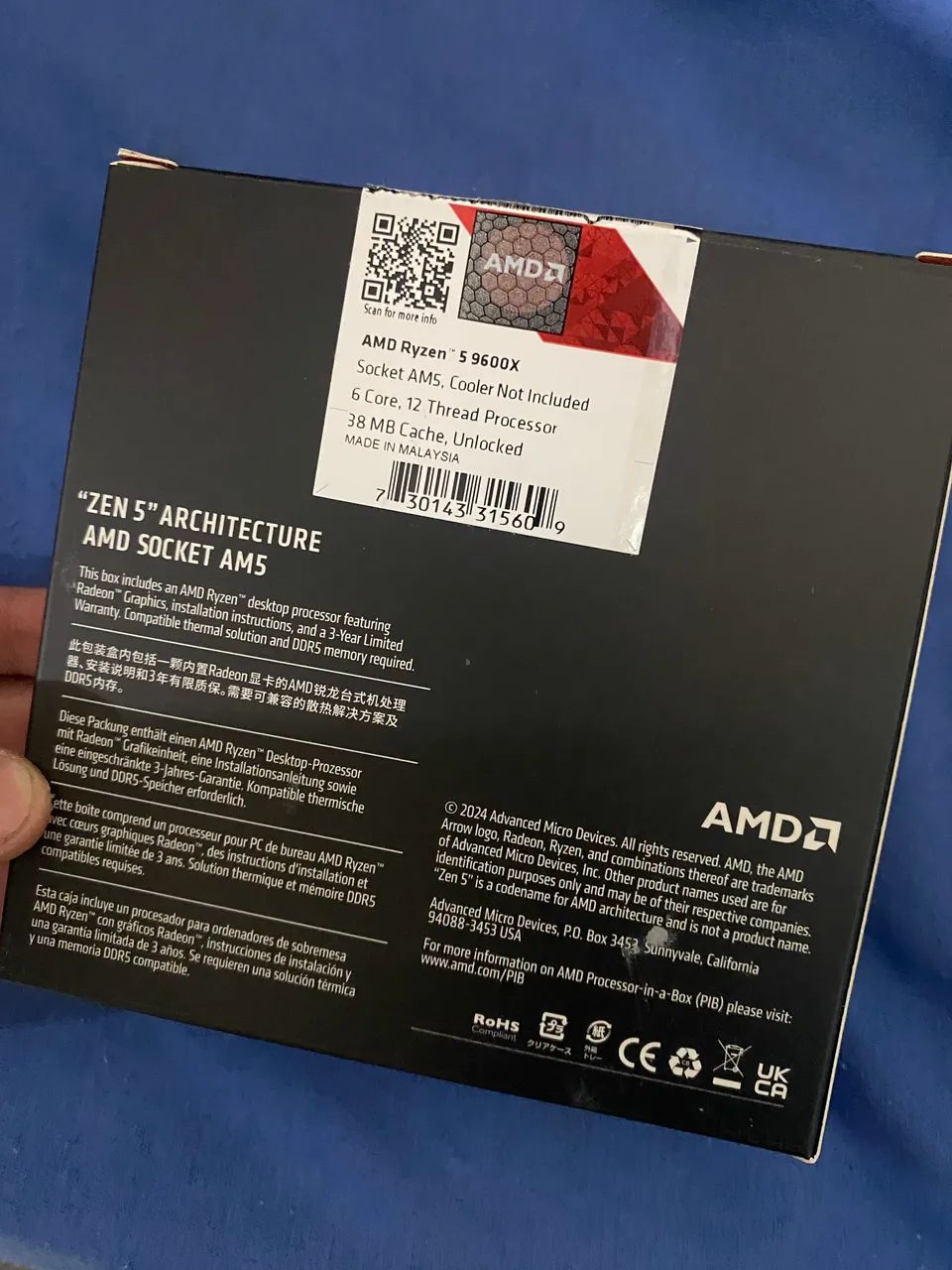 Ryzen 5 9600x