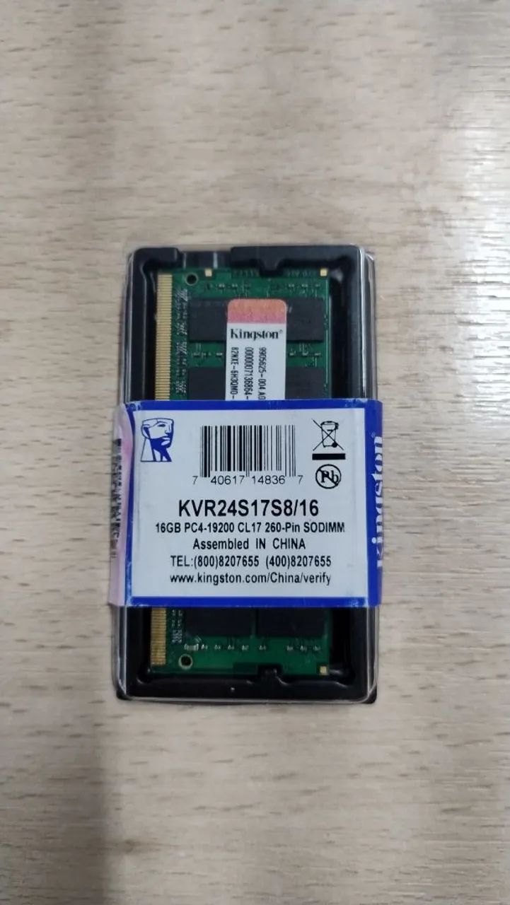 Memoria Ram 16GB NOTEBOOK