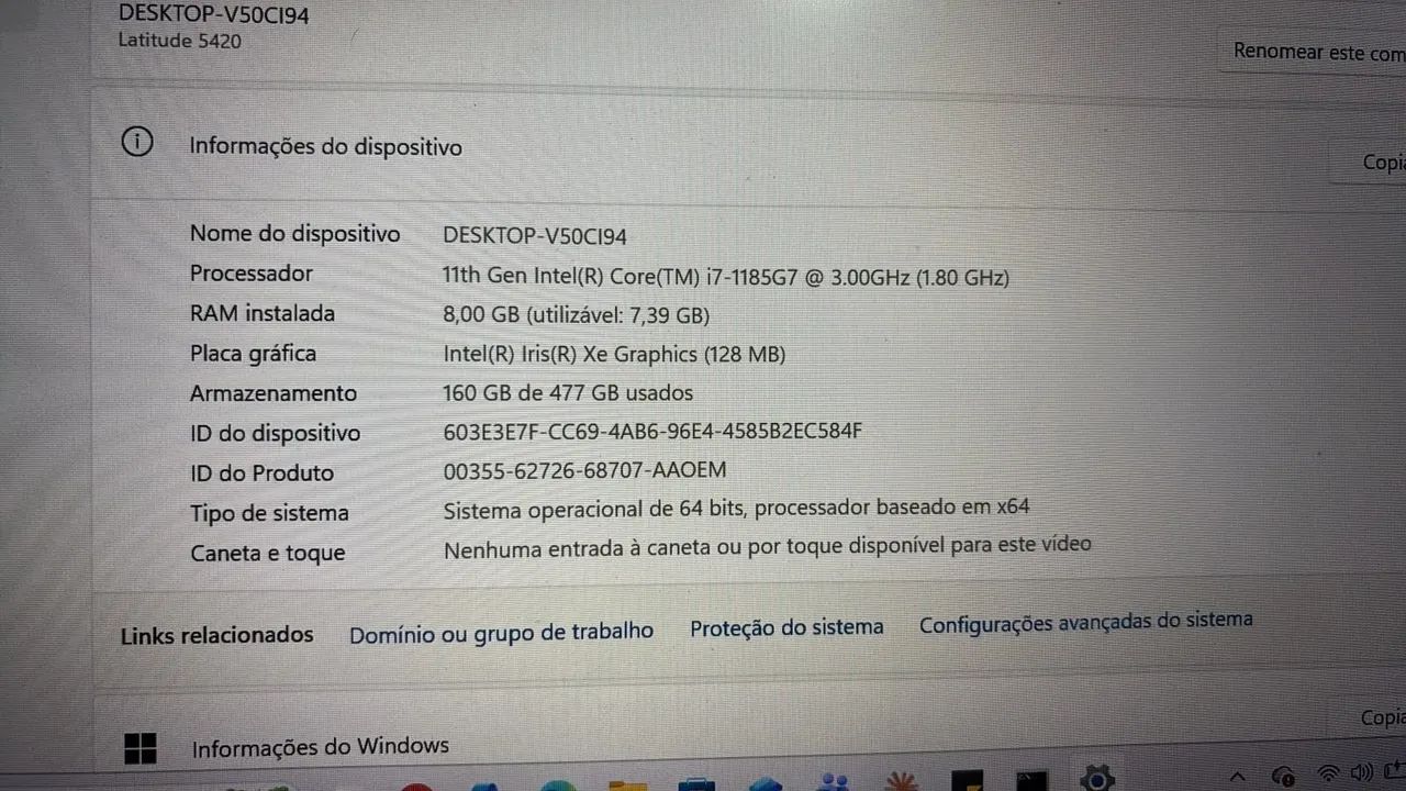 Notebook Dell latitude 5420 - Foto 4