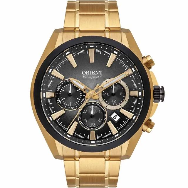 Relógio Orient Masculino Chronograph MGSSC045G1KX com caixa
