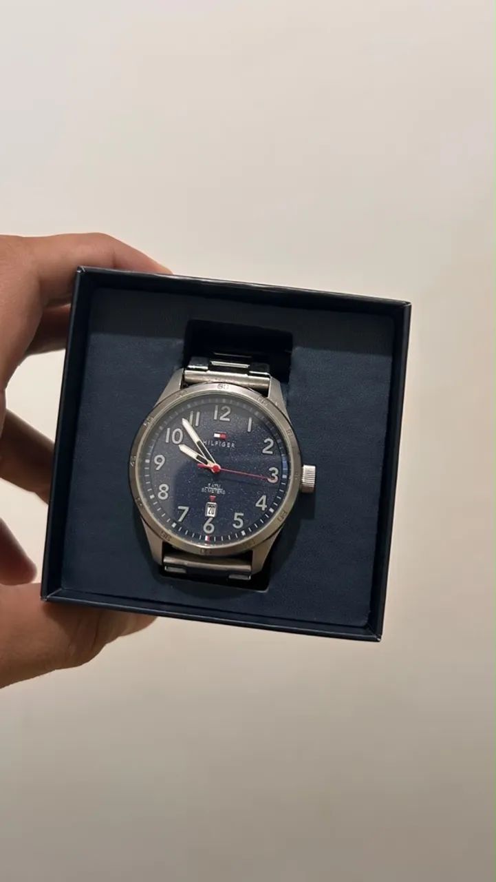 Relógio Masculino Tommy Hilfiger Original em Aço Inoxidável com Caixa - Foto 2