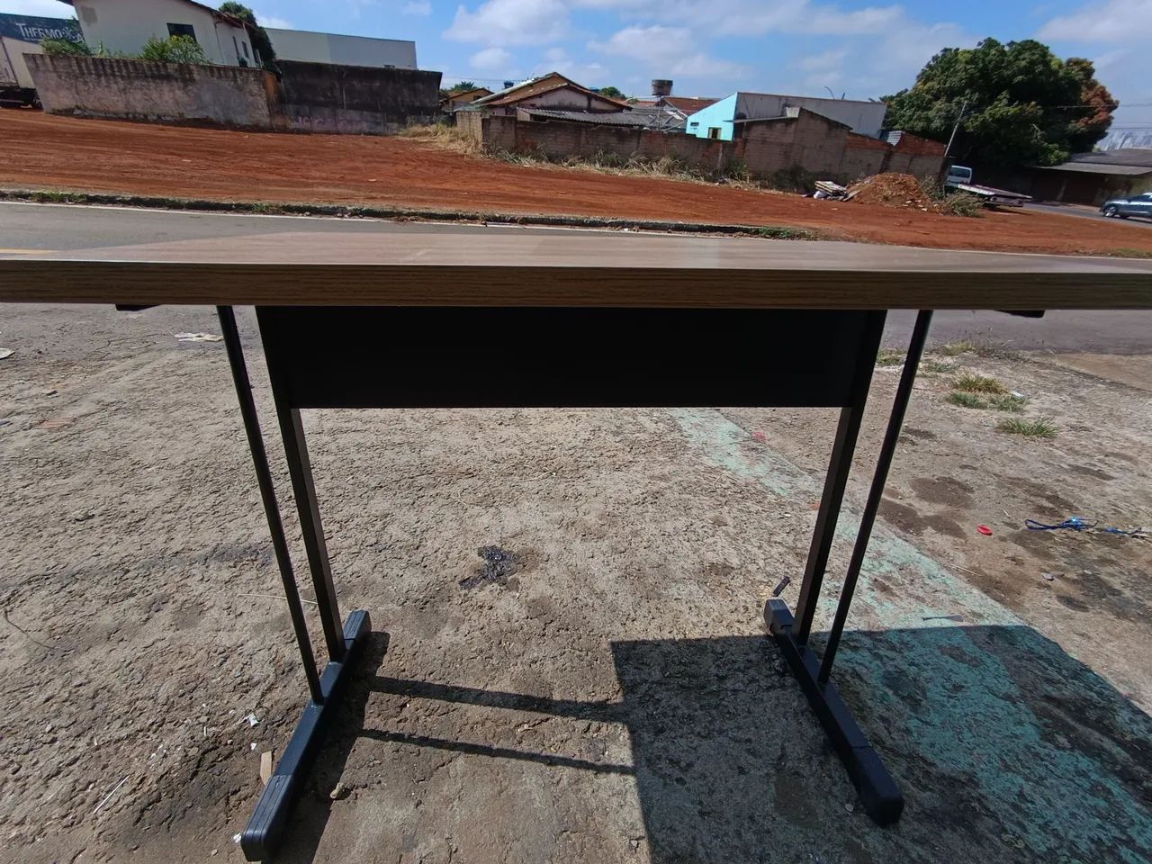 Mesa reta sem gaveta 120x60 Entregamos com frete