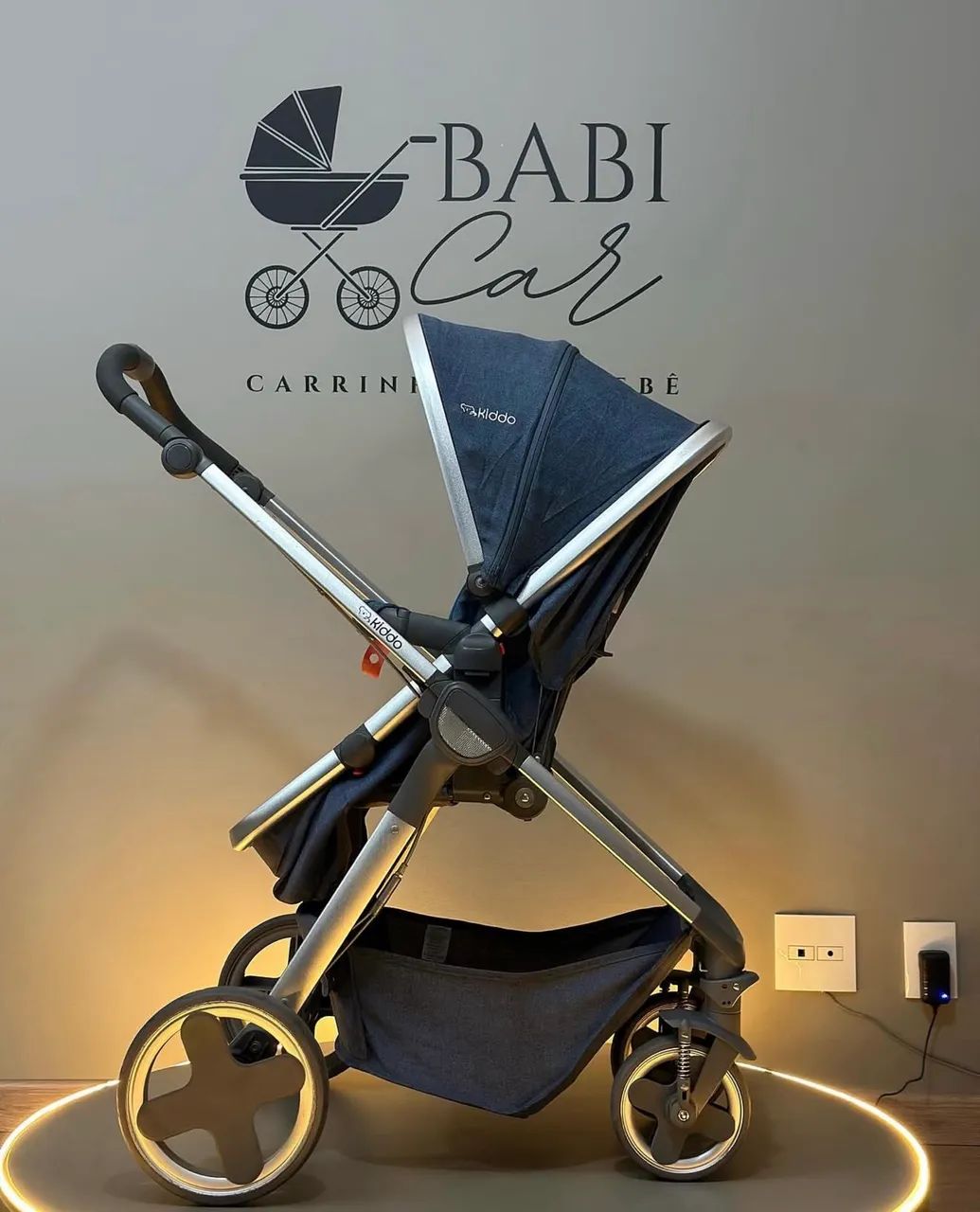 Carrinho de bebê - Kiddo Moon - Completo  - Foto 4