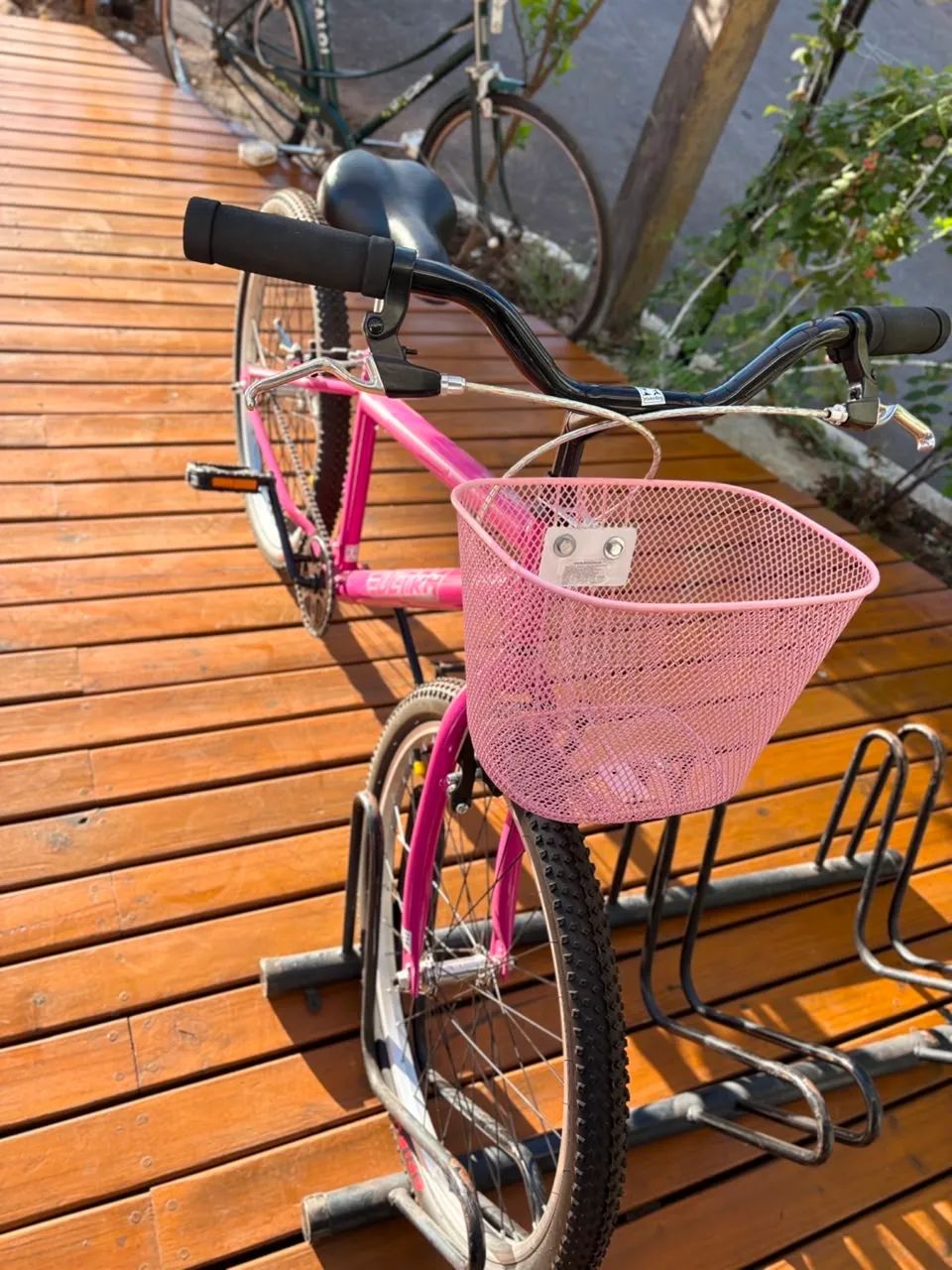 BICICLETA ROSA ARO 24 NOVA - Foto 3
