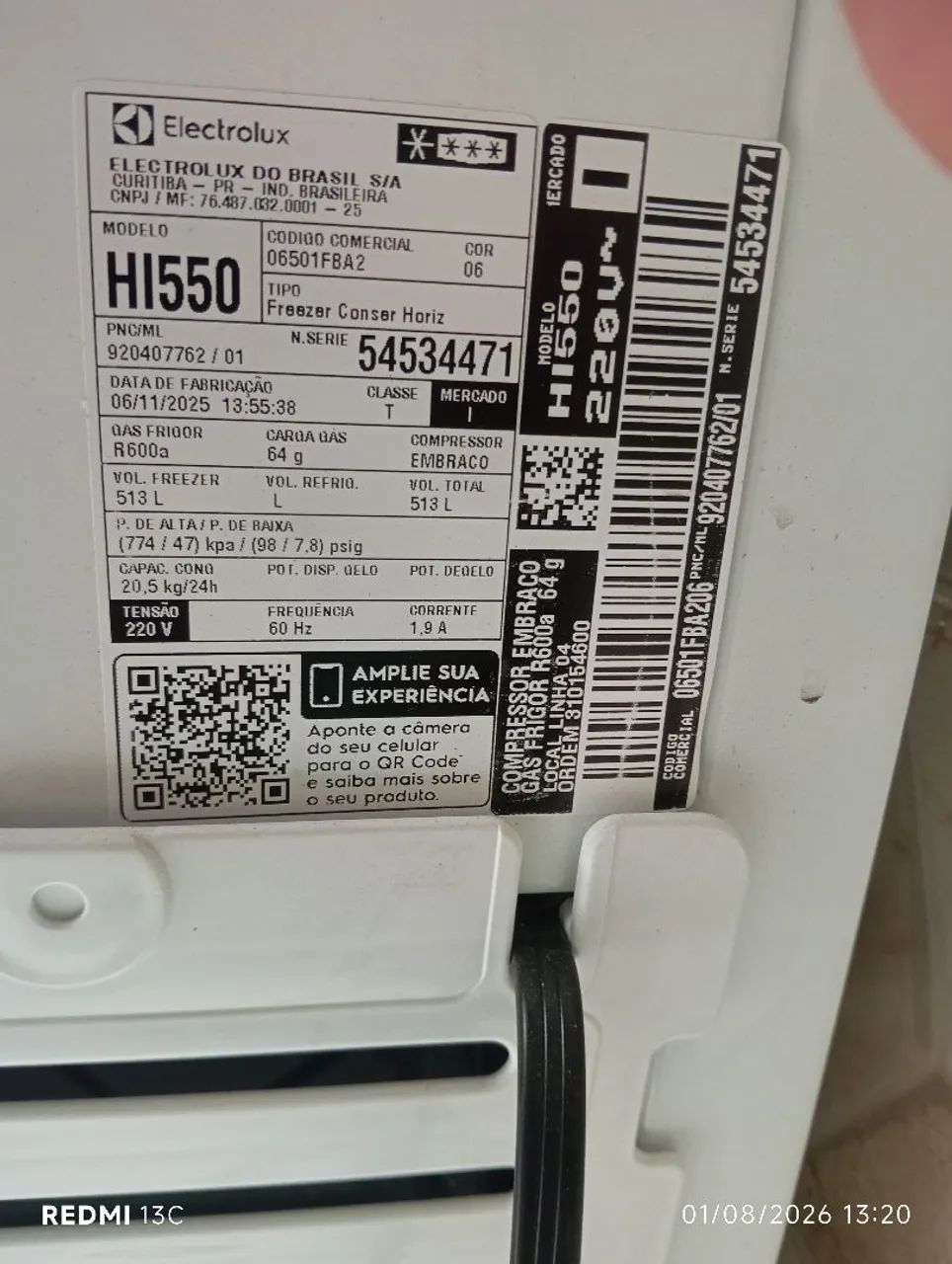 Freezer 513 Lt. horizontal Electrolux  - Foto 2