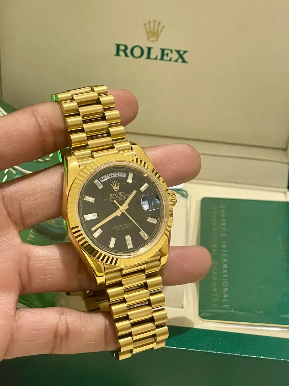 RELÓGIO ROLEX DAY DATE - OYSTER 40 MM ( AUTOMÁTICO) - Foto 3