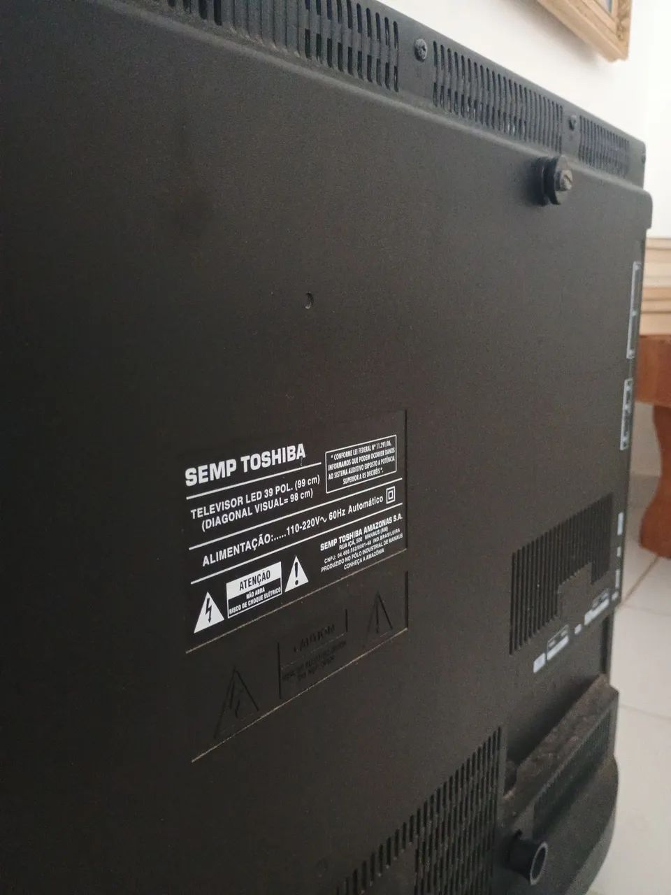 Televisão SEMP TOsHIBA - Foto 2