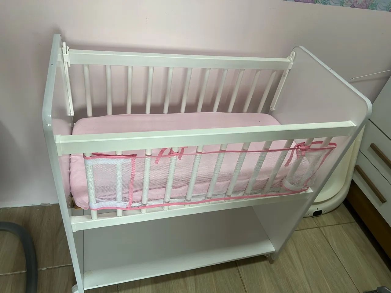 Mini berço bebê.