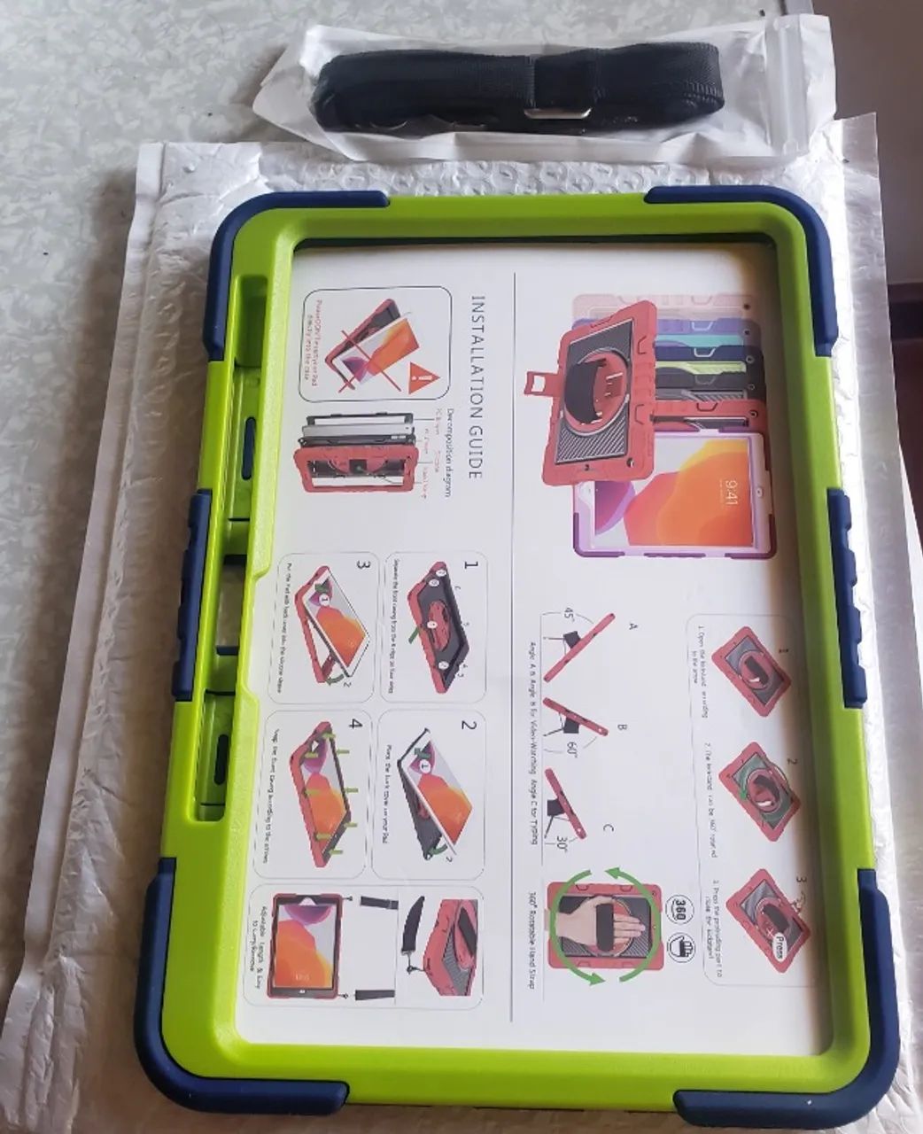 Capa rotativa 360º para Redmi Pad 2 2025 SE 11 polegadas  - Foto 2