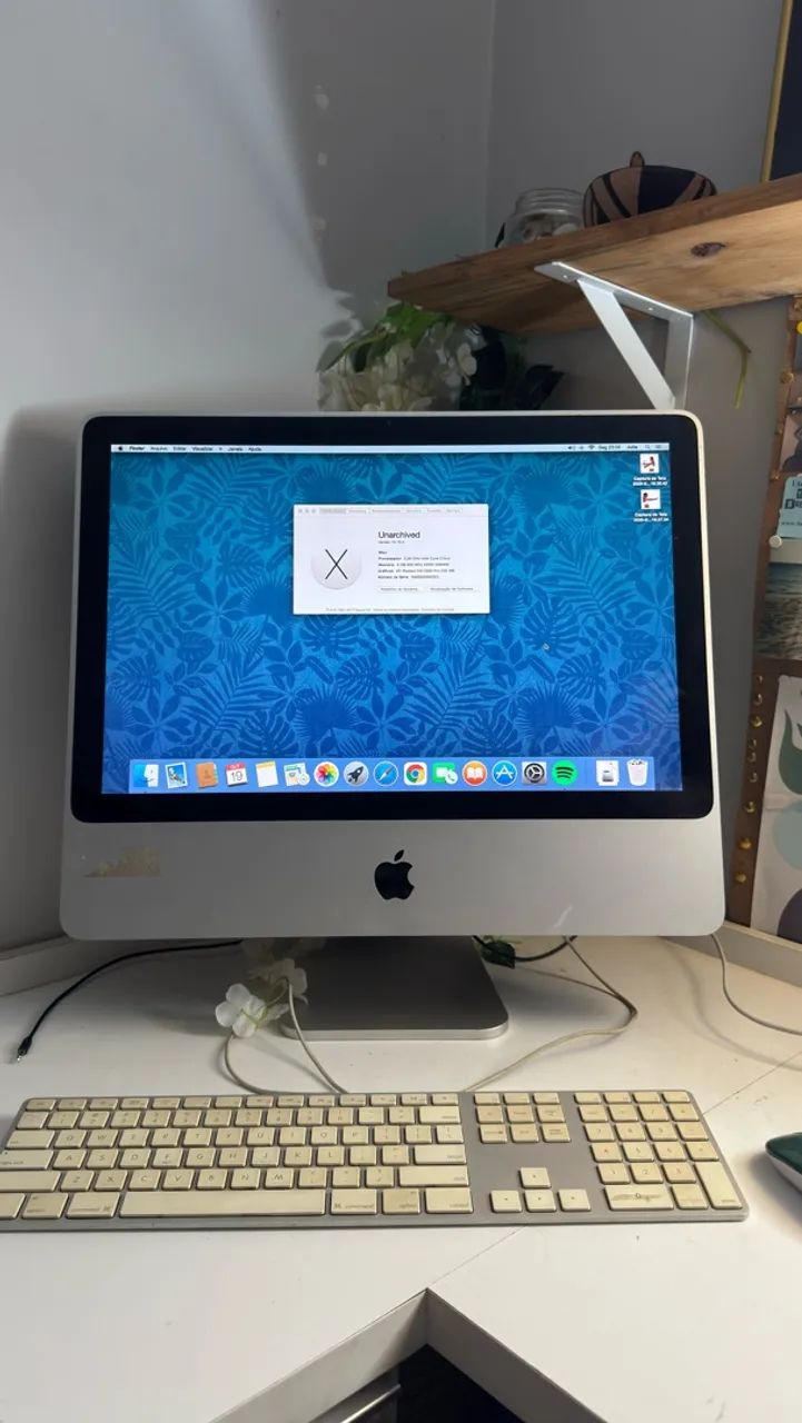 Apple iMac 20? - Intel Core 2 Duo - Funcionando   - Foto 4