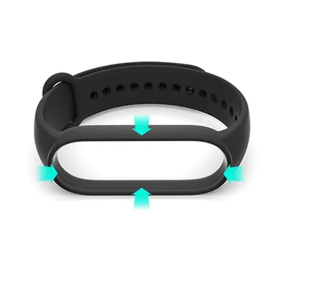 Pulseira Preta Avulsa para Xiaomi Mi Band 5 e 6 - Foto 3