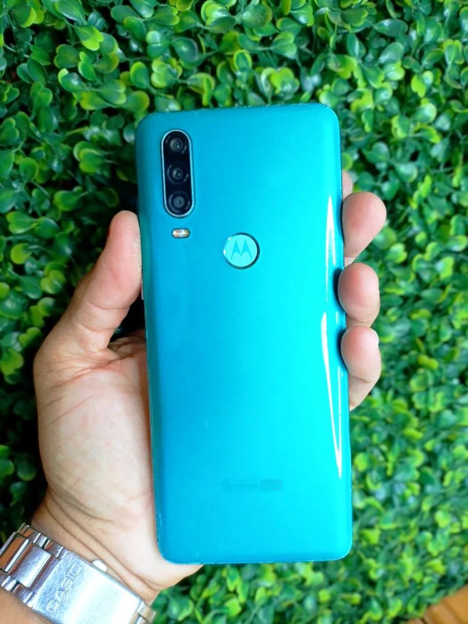 Celular smartphone Moto One Action NFC + Brindes - Foto 2