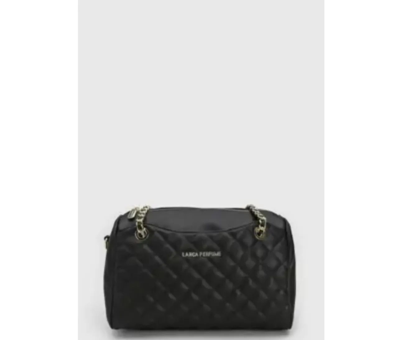 Bolsa Lança Perfume Matelassê Preta  - Foto 4
