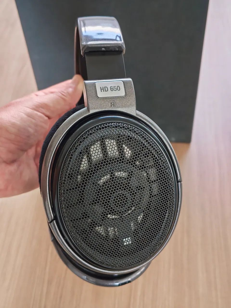 Fone Sennheiser HD 650 (pads novos)
