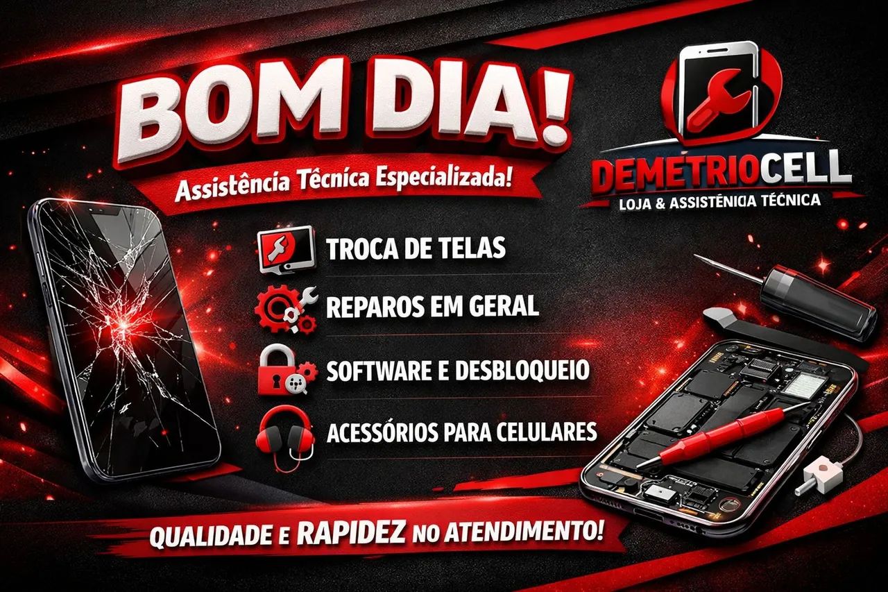 Assistência Técnica de celular DemétrioCell 