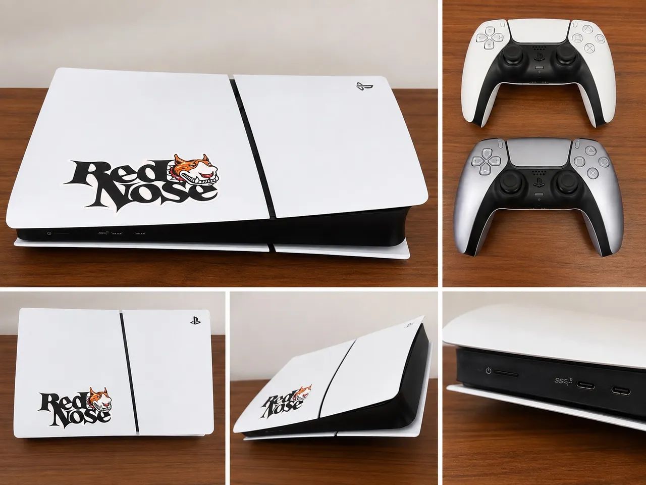 ? PS5 SLIM DIGITAL + 2 CONTROLES  