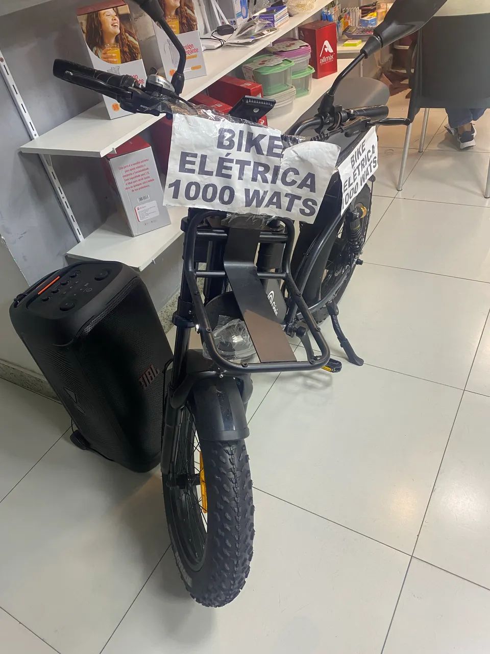 BICICLETA ELETRICA OÁSIS 1000w - Foto 5