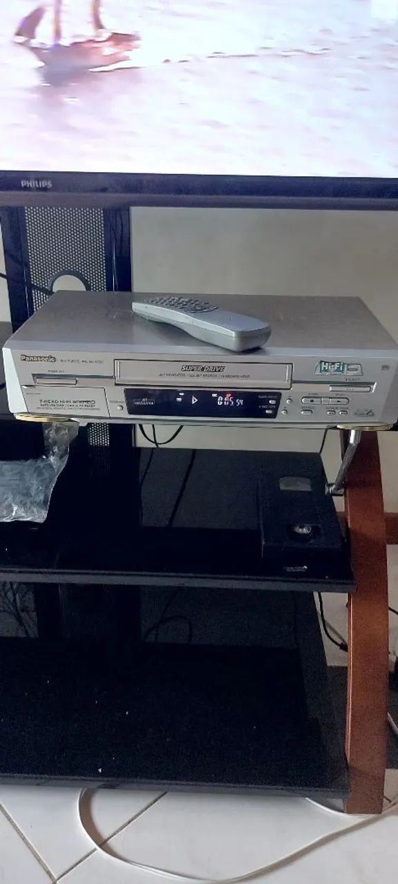 Vídeo cassete Panasonic stéreo 