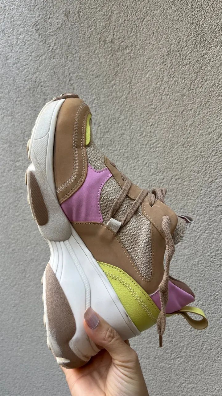 Tênis plataforma feminino 38 - Foto 3