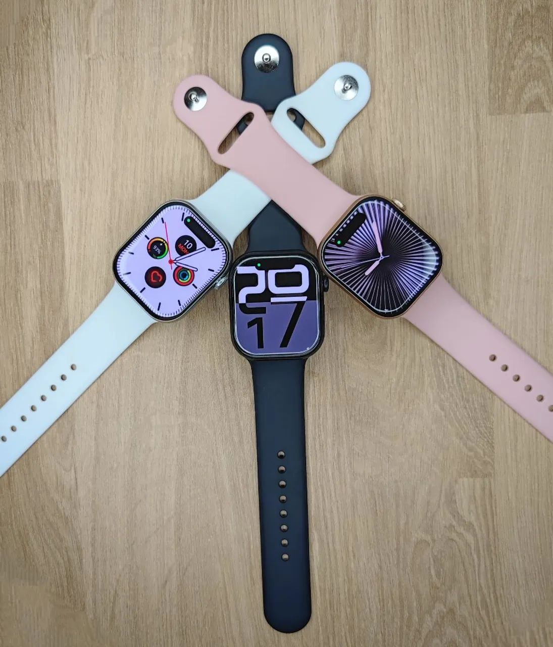 Smartwatch Microwear W10 Pro 46mm Amoled 2 pulseiras