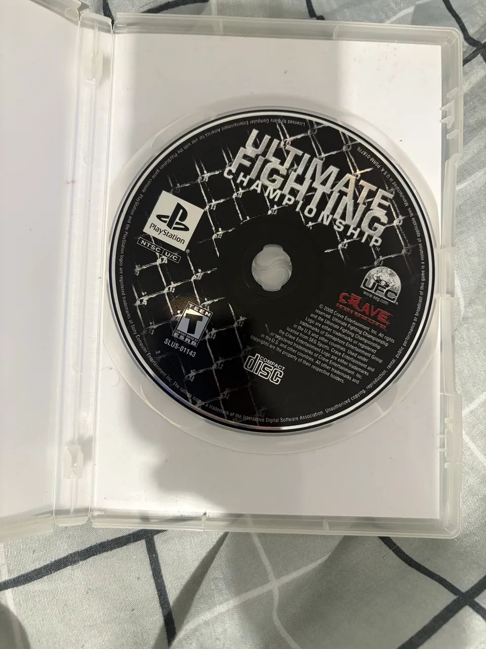UFC ultimate fighting Championship ps1  - Foto 3