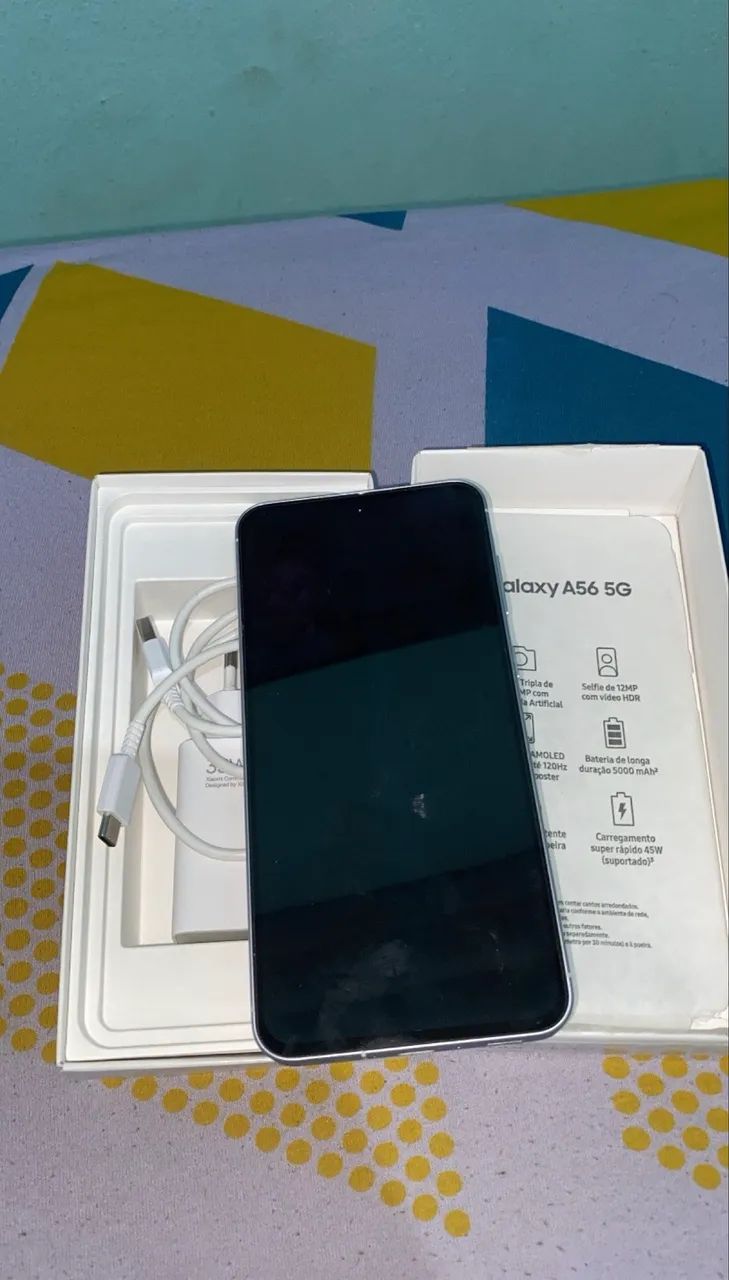 Vendo A56 5g 128g Novo na caixa - Foto 3