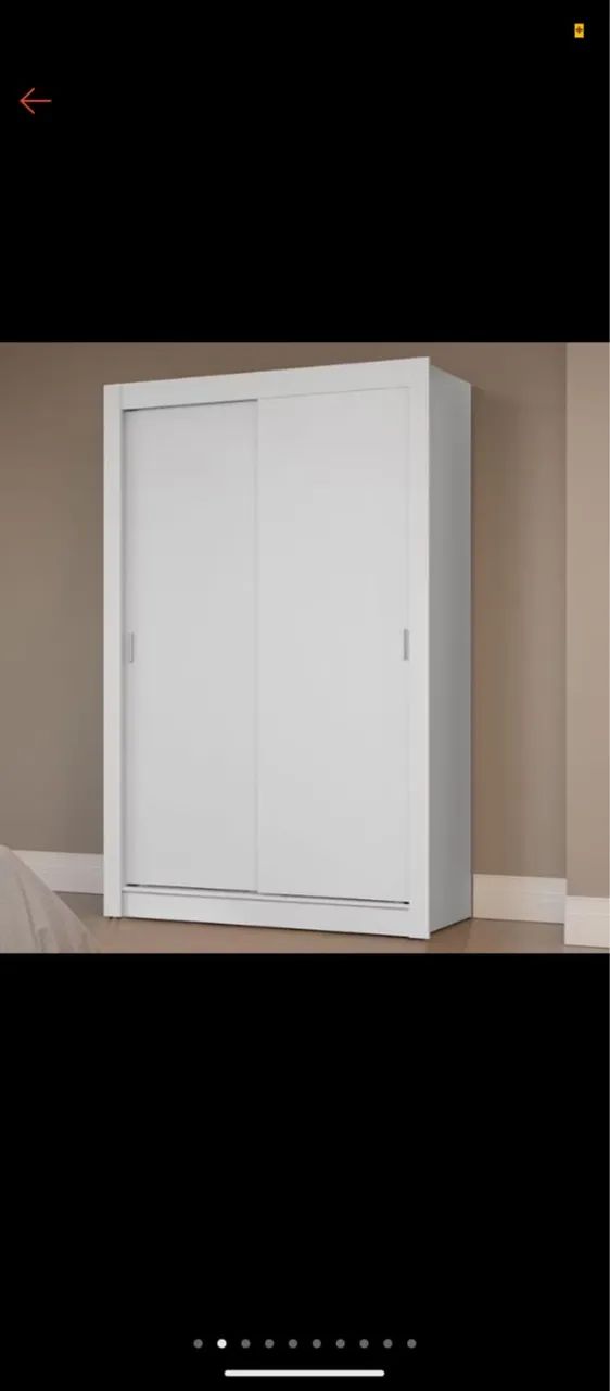 Guarda roupa branco 