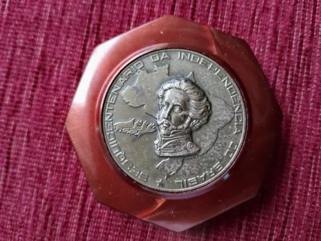 Medalha comemorativa sesquicentenário da independência  - Foto 4